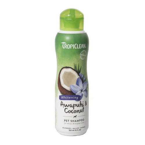 TropiClean Awapuhi & Coconut White Pet Shampoo