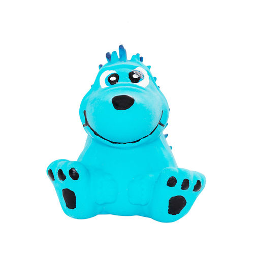Dog Latex Toy Hedgehog Turquoise