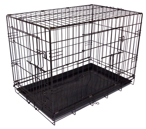 Steel cage Standard L 78 cm Black
