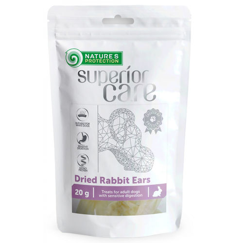 NATURE'S PROTECTION Treats Dried Rabbit Ears