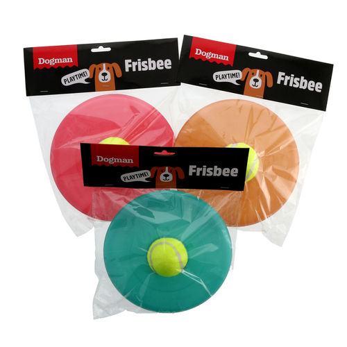 Dog Toy Frisbee with Tennis Ball 22 cm