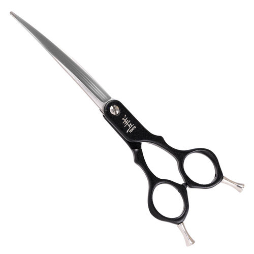 Yento Sparkle Series 16,5cm 6,5" Curved Scissors Black