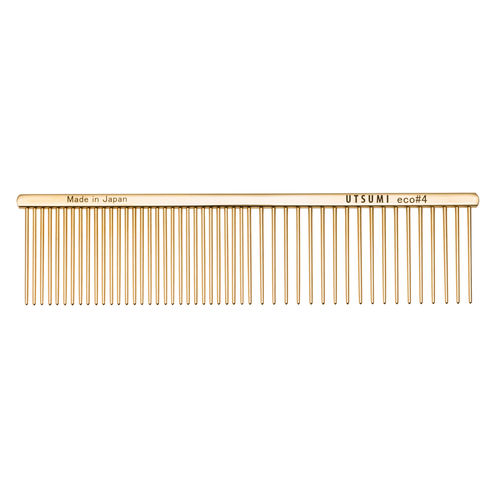 Utsumi Eco#4 Comb Gold 19cm 4cm long Teeth