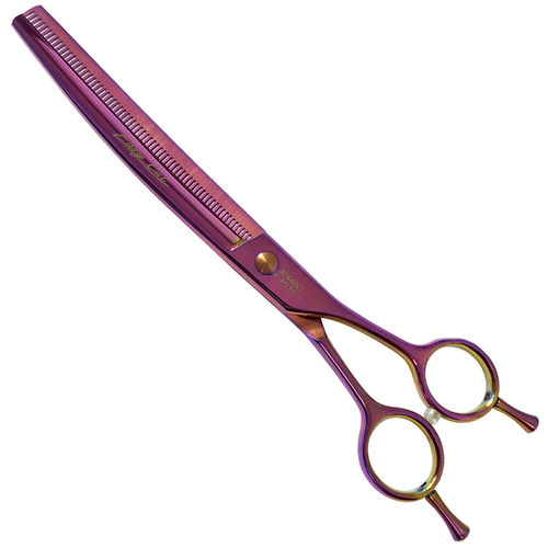 Easy Cut Thinner 7" Curved Scissors 66 Teeth