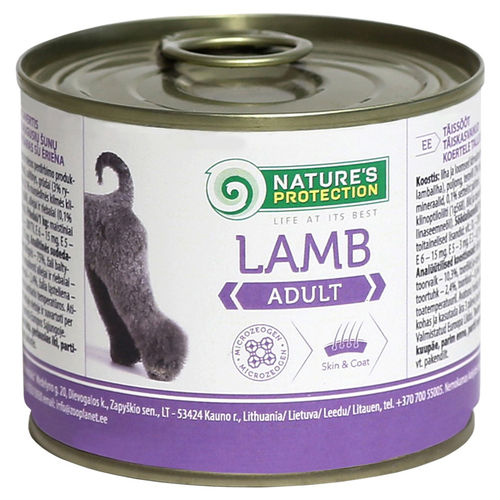 Nature's Protection Super Premium Lamb 200g can