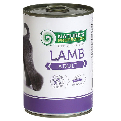 Nature's Protection Super Premium Lamb 400g can