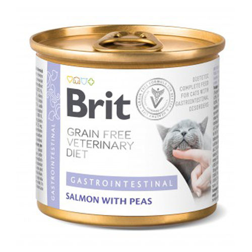 Brit GF Veterinary Diet Cat Can Gastroint. 200 g