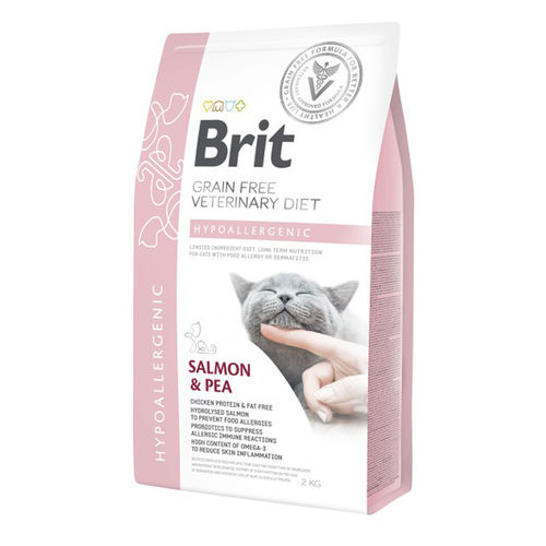 Brit GF Vet Diet Cat Hypoallergenic 2kg