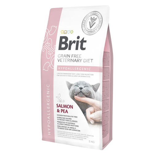 Brit GF Vet Diet Cat Hypoallergenic 5kg