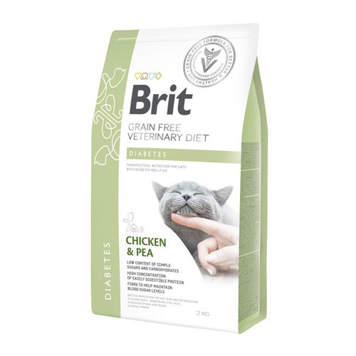 Brit GF Vet Diet Cat Diabetes 2kg