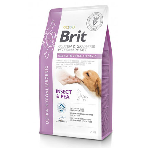 Brit Vet Ultra-hypoallergenic Insect & Pea koiralle 2kg