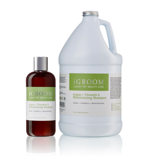 iGroom Argan + Vitamin E Moisturizing Pet Shampoo