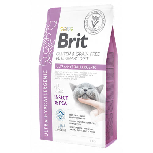 Brit Vet Ultra-hypoallergenic Insect & Pea kissalle 400g
